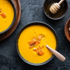 7. Crème de carotte, miel et cari - 1 litre