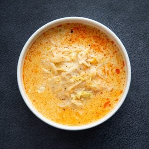16. Soupe thaïe (produits Doux Zen), entrée parfaite de l’émincé de porc vietnamien! - 475ml