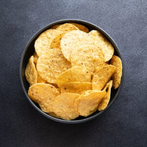 16. Chips de maïs, idéal avec la trempette queso! - 160g