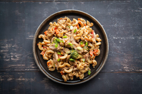 #3 Nouilles chinoises au poulet et à la sauce teriyaki (B,Ya,Sé)