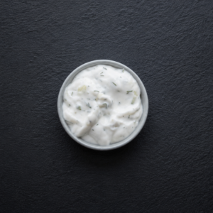 19. Sauce tzatziki, idéal avec le feuilleté aux épinards ou en trempette avec des crudités! - 250ml