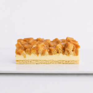 23. Gâteau explosion de caramel (Michaud) - morceau de 4”x5”