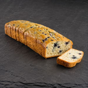 21. Gâteau quatre-quarts aux bleuets - 1 unité ou 6 unités
