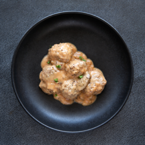 15. Boulettes Stroganoff sans accompagnement