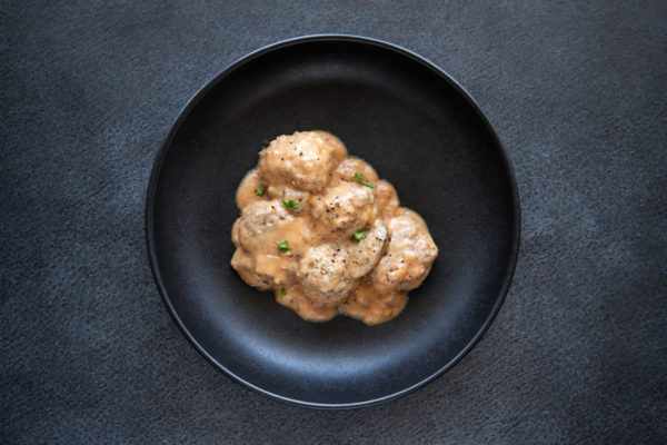 15. Boulettes Stroganoff sans accompagnement