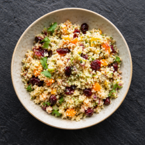 8. Salade de couscous, agrumes, canneberges et persil - 2 ou 4 portions